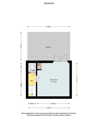 Floorplan - De Bolder 9, 8302 DB Emmeloord